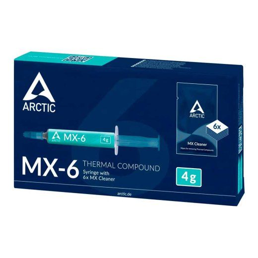 Arctic MX-6 Termiline Pasta (4g) + 6tk MX Cleaner
