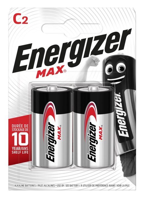 ENERGIZER PATAREI MAX C LR14. 2 tk. ÖKO pakend