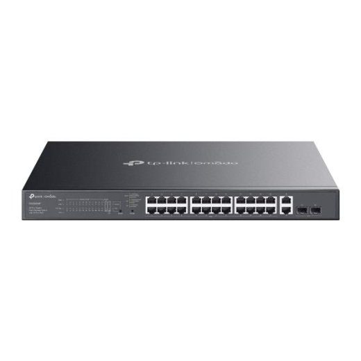 Lüliti TP-LINK Omada ES228GMP Riiulile paigaldatav Jah, 26xRJ-45 porti RJ-45 portide tüüp Gigabit Ethernet (10/100/1000) 26xGigabit Ethernet (vask)...