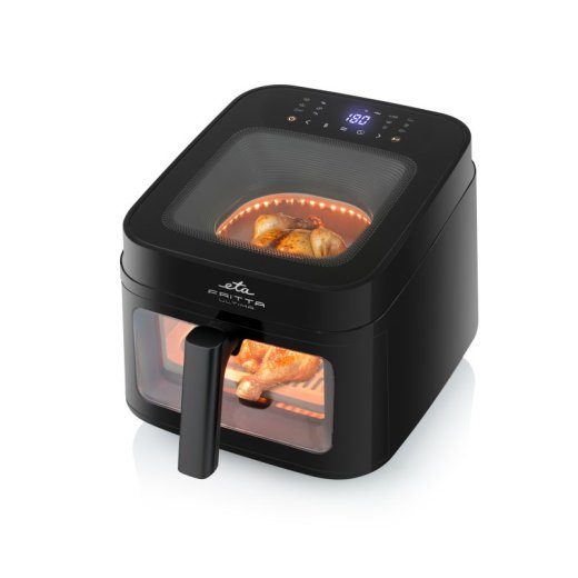ETA Kuuma õhu fritüür Fritta Ultima 716890000 Võimsus 1700 W Maht 6.5 L Must