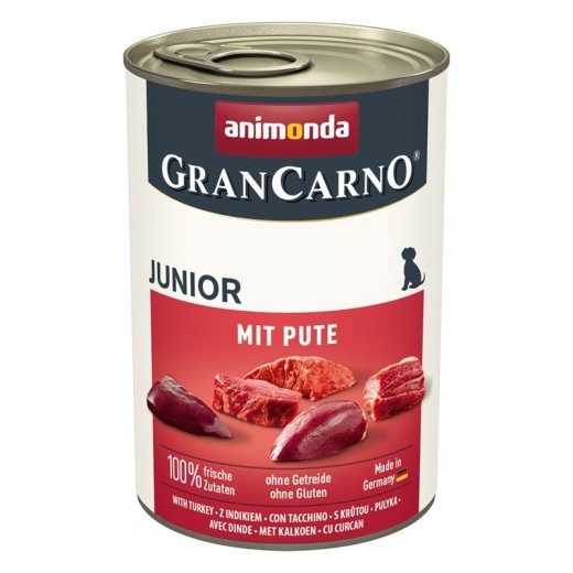 ANIMONDA GranCarno Junior Türgiga märgkoeratoit - 400g