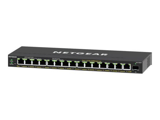NETGEAR GS316EPP 16-Portiline Gigabit PoE+ Lüliti