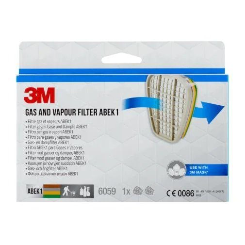 3M 7100141697 Gaasi ja Auru Filter 2 tk