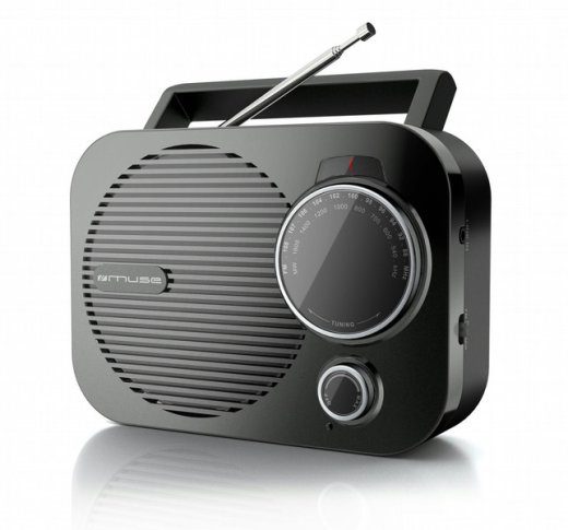 Muse M-050 R Kaasaskantav raadio AUX sisend Must