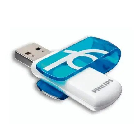 Philips FM16FD05B USB 2.0 Mälupulk Vivid Edition 16GB / sinine