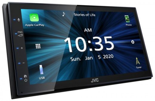 JVC KW-M560BT Must 200 W Bluetooth Automeediavastuvõtja