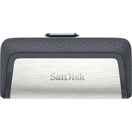 Sandisk Ultra Dual Drive USB Type-C USB mälu 128 USB Type-A / USB Type-C 3.2 Gen 1 (3.1 Gen 1) Must,Hõbedane