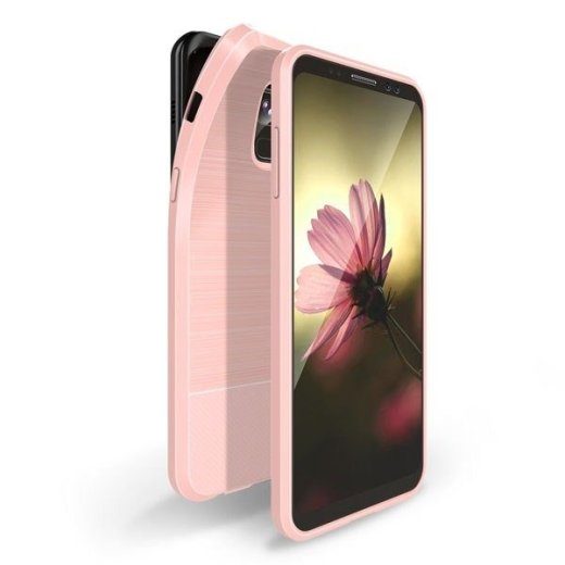 Dux Ducis Mojo Kott Premium Kvaliteetne ja Kaitsev Silikoonkott Apple iPhone X / XS Roosa