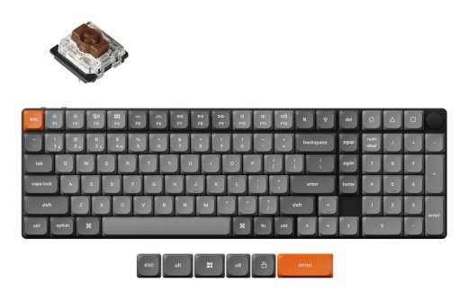 KLÜÜSIKUMM WRL K17 MAX RGB/BLACK K17M-H3 KEYCHRON
