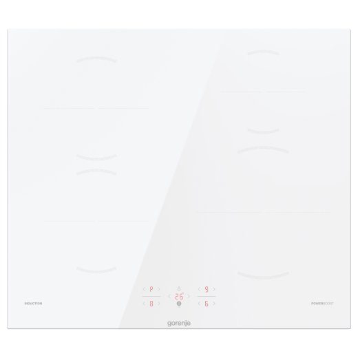 Gorenje Hob GI6401WSC Induction Number of burners/cooking zones 4 Touch Timer White Display