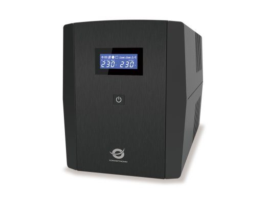 Conceptronic ZEUS04G UPS ühik interaktiivne sisend pistikupesad 2.2 kVA 1320 W 4 AC pistikupesad