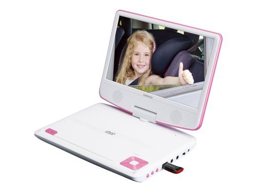 Lenco DVP-910 DVD grotuvas Rožinis