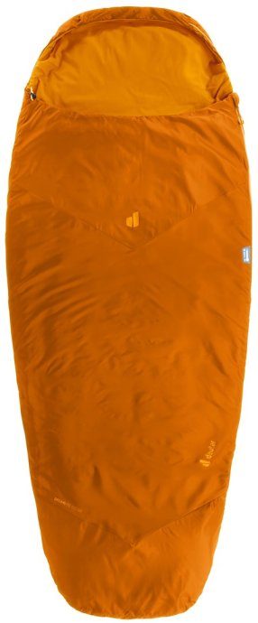 DEUTER Dreamlite 15C/59F sünteetiline magamispokk, oranž - punane