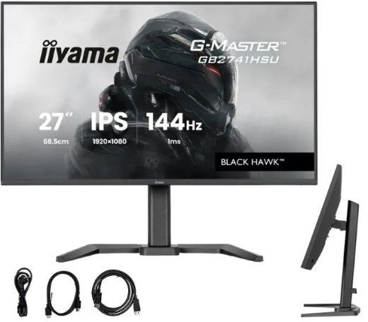 iiyama G-MASTER GB2741HSU-B1 27-tolline Full HD LED monitor, 1920 x 1080, must