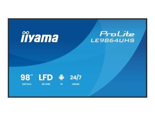 iiyama ProLite LE9864UHS-B1AG 98" 4K UHD (2160p)
