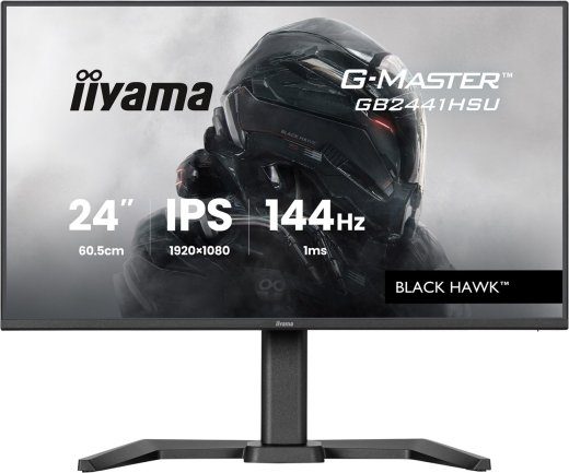 iiyama G-MASTER GB2441HSU-B1 arvutimonitor 60.5 cm (23.8") 1920 x 1080 pikslit Full HD LED Must