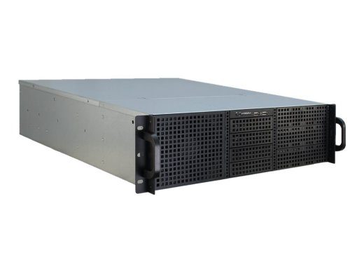 Inter-Tech IPC 3U-30255 spintelės SSI EEB versija juoda