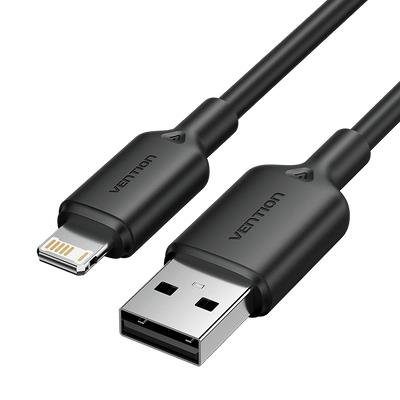 KAABEL USB2.0 TO LIGHTNING/2M BLACK LAMBH VENTION