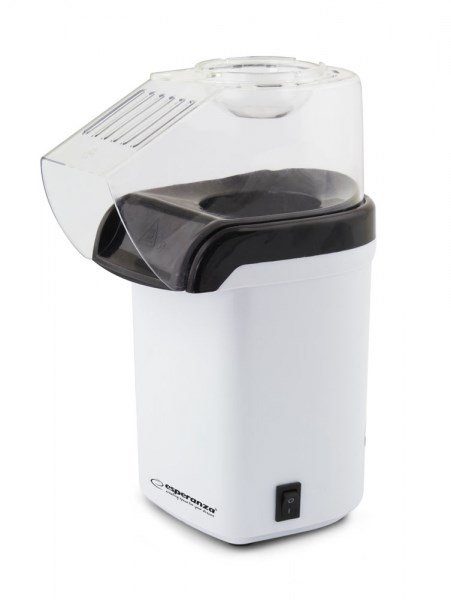 Esperanza EKP005W 0.27 L popkornipihusti, Must, Valge, 1200 W