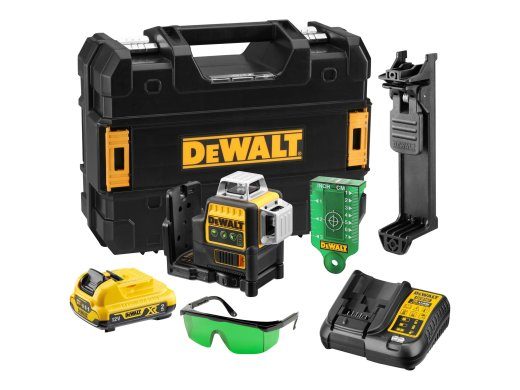 DeWalt DCE089D1G-QW kryžminis lazeris
