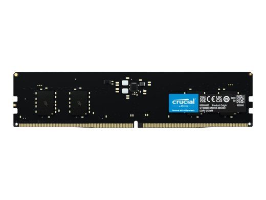 Crucial DDR5 SDRAM 8GB CL46 On-die ECC 288-Pin DIMM