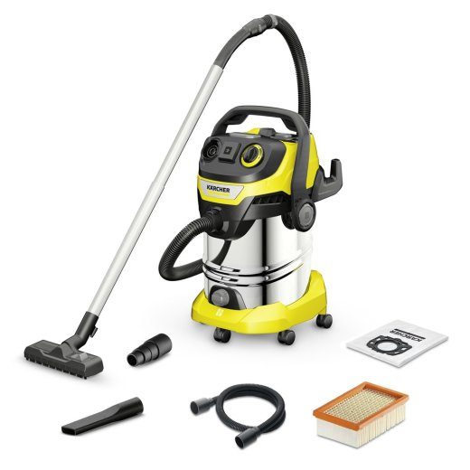 Kärcher WD 6 P S V-30/6/22/T must, roostetassist, kollane 30 L 1300 W