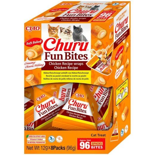 INABA Churu Lõbusad Suupisted Kana koerakas - 8x12g