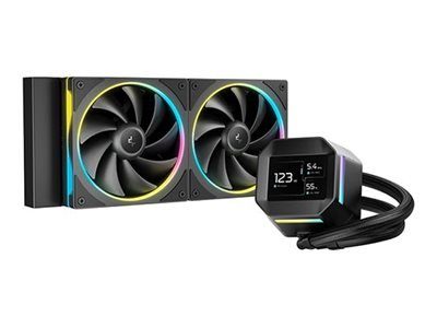 Deepcool LM240 Veijahuti, 1-pack, Must, 120 mm