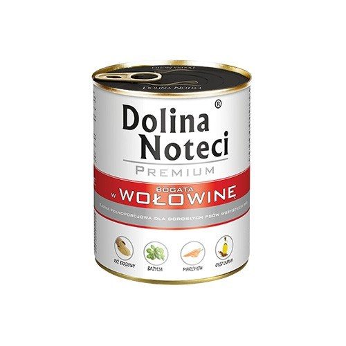 DOLINA NOTECI Premium rikas veiselihaga - märg koerasööt - 800g