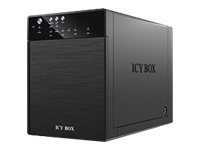 ICY BOX IB-RD3640SU3 Väline 4x3.5inch USB 3.0 eSATA Host RAID 0 1 3 5 10 must