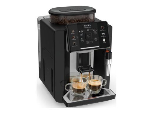 Krups Sensation C10 EA910A10 Automatic Coffee Machine Black/Ivory