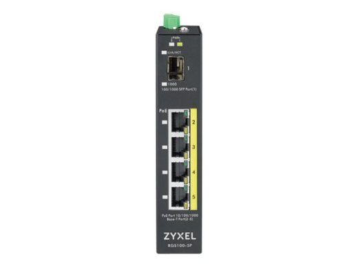 Zyxel RGS100-5P 5-portine Gigabit PoE+ lüliti