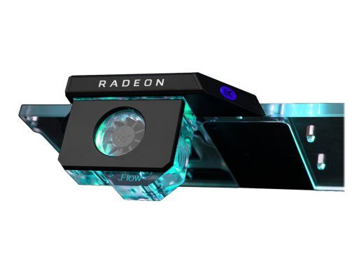 EkWaterBlocks EK-Quantum Scalar vooluindikaator üles-alla D-RGB vedeljahutussüsteemi veevoolu indikaator 1tk must läbipaistev