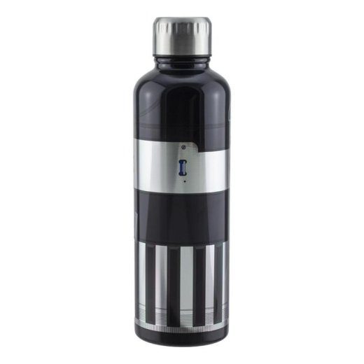Paladone Darth Vaderi valgustav vesipudel igapäevaseks kasutamiseks 500 ml Roostvabane teras Must, Hõbe