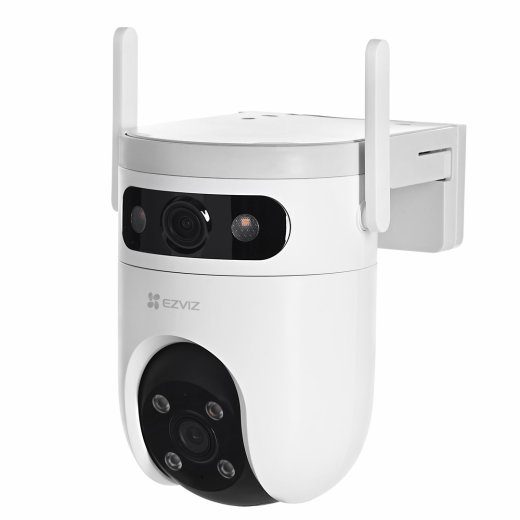 EZVIZ H9c Dual 3K kupli IP väliturvakaamera (2880 x 1620 pikslit) lageda/seina/posti jaoks