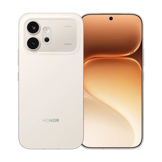 Honor 600 16,7 cm (6,57) Android 16.0 USB Type-C 8 512 6400 mAh Auksas, Baltas