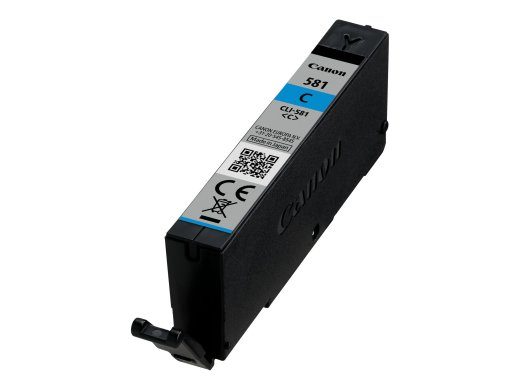 Canon CLI 581C Tsüaania 255-lehe Tsiaanvärvi Tank 2103C001