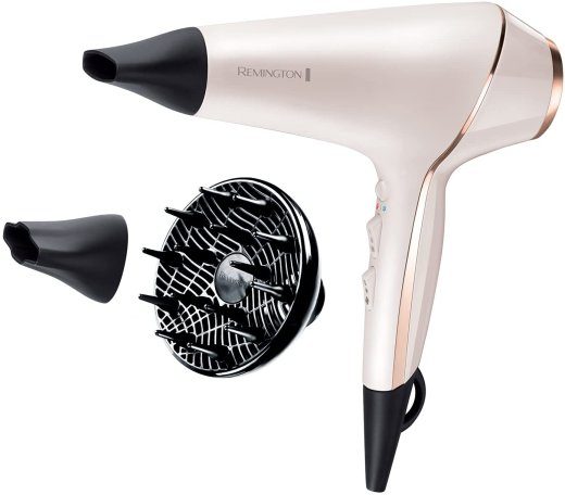Remington föönitar ProLuxe AC9140 2400 V Number of temperature settings 3 Ionic function Diffuser nozzle White/Gold/Black