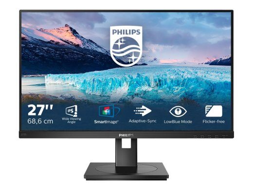 Philips S-line 272S1AE 27 IPS Full HD 1920 x 1080 75Hz DVI VGA HDMI DisplayPort Pivot Monitorius