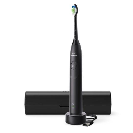 Philips Elektriline Hammasharja Sonicare Series 5300 Laetuv Täiskasvanutele Sisaldav harjapeade arv 1 Hammaspuhastusrežiimide arv 1 Must