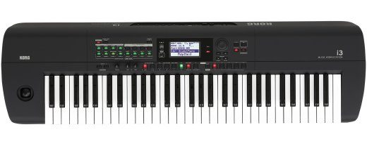 Korg i3 MIDI klaviatuur 61 võtit USB must