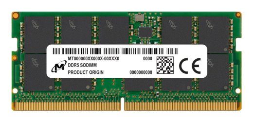 Server Memory Module MICRON DDR5 16GB ECC 5600 MHz CL 46 1.1 V MTC10C1084S1TC56BR