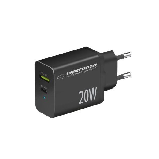 Esperanza EZC105K vooluahela laadija 20W Must