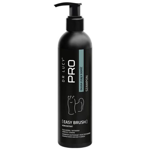 DR LUCY Pro lengvo šukavimo ilgo kailio šuns šampūnas – 250 ml