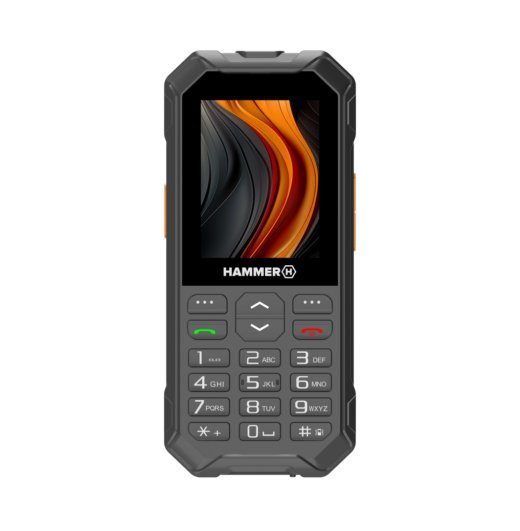Hammer 6 LTE Black 2.4 " IPS 48 MB 128 MB Nano SIM Bluetooth 2.1 USB version Type-C Built-in camera Main camera resolution 2 MP 2500 mAh
