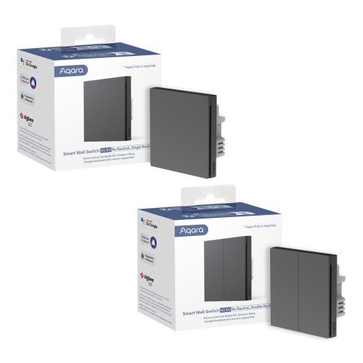SMART HOME JUHTMEDU LÜLITI ÜHELE/GREY WS-EUK01-G AQARA