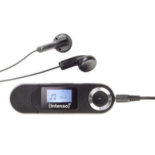 Intenso Mp3 grotuvas 64Gb juodas