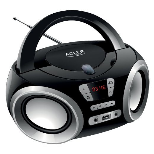 Adler CD Boombox AD 1181 Speakers USB connectivity