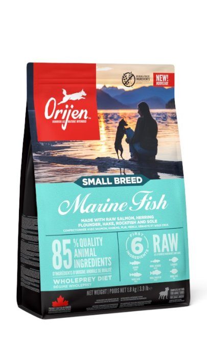 ORIJEN Small Breed Marine Fish - dry dog food - 1.8kg