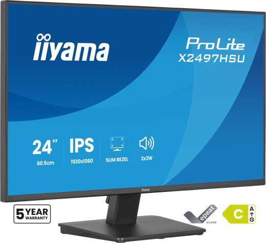 iiyama ProLite X2497HSU-B1 23.8" Full HD LED kompiuterio monitorius